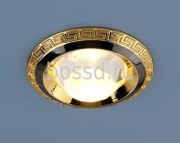 Точечный светильник 867A GU / G (черный / золото) Elektrostandard™